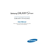 Samsung Galaxy S4 Zoom AT&T SM-C105AZWAATT  Phone manual cover