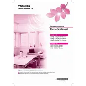 Toshiba RAS-10G2KVP Air Conditioner manual cover