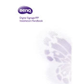 BenQ Digital Signage manual cover