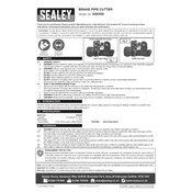 Sealey VS0350 Cutter manual cover