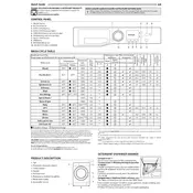 Hotpoint NSWA 965C WW UK N Washing Machine manual cover