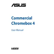 ASUS Fanless Chromebox Computer manual cover