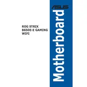 ASUS ROG STRIX B650E-E GAMING WIFI Motherboard manual cover