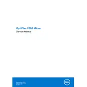 Dell OptiPlex 7060 Micro Desktop manual cover