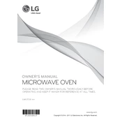 LG LMV2031BD LMV2031BD.BBDELGA Oven manual cover