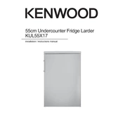 Kenwood KUL55X17 manual cover