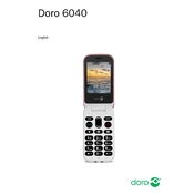 Doro 6040 Phone manual cover