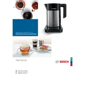 Bosch TWK7203GB Kettle manual cover