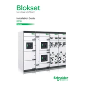 Schneider Electric Blokset Switchboard manual cover