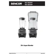 Sencor SBU 8800NP Blender manual cover