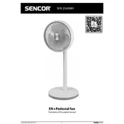 Sencor SFN 2540WH Fan manual cover