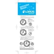 Lorus WORLDTIME Watch manual cover