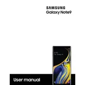 Samsung Galaxy Note 9 T-Mobile SM-N960UZKATMB Phone manual cover