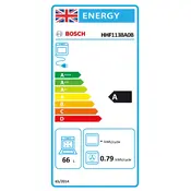 Bosch Series 2 HHF113BA0B Oven