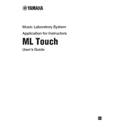 Yamaha ML Touch Piano manual cover