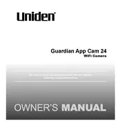 Uniden Guardian App Cam 24 Camera manual cover