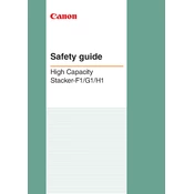 Canon High Capacity Stacker-G1 manual cover