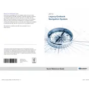 Subaru Legacy 2.5i Limited Navigation System 2013 Sedan