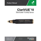 Campbell Scientific ClariVUE10 Sensor manual cover