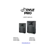 Pyle PPHP120A Speaker manual cover