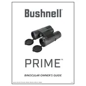 Bushnell BP842 Binocular manual cover