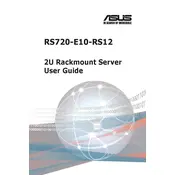 ASUS RS720-E10-RS12 Server manual cover