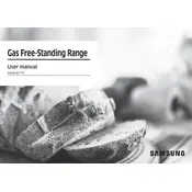 Samsung NX60A6711S Cooker manual cover