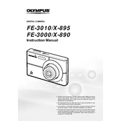 Olympus FE-3010 manual cover