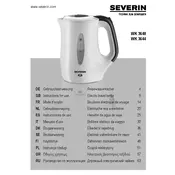 Severin WK 3640 Kettle manual cover