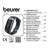 Beurer AS 87 Activity Sensor manual cover