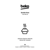 Beko XDG621K manual cover