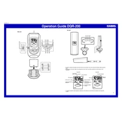 Casio DQR200 Clock manual cover