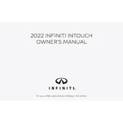 Infiniti QX60 Intouch 2022 SUV manual cover