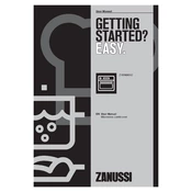 Zanussi ZVENM6X2 Oven manual cover