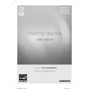 Samsung WA45N7150AP Washing Machine manual cover