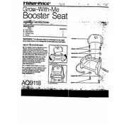 Fisher Price Mattel Grow-with-Me Booster 79118 Chair manual cover