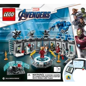 LEGO Avengers 76125-1 Construction Set manual cover