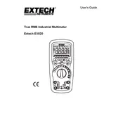 Flir Extech EX520 Multimeter manual cover