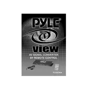 Pyle PLVSC404 Remote manual cover