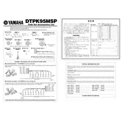 Yamaha DTPK95MSP Drum Pad manual cover