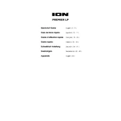 ION Premier LP Black manual cover