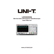 UNI-T UPO2000E Oscilloscope manual cover