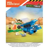 Mega Construx Mattel Ton Ton Target Toss DXW46 Construction Set manual cover