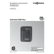 Viessmann Vitorond 100 Hydrostat 3250-Plus Boiler manual cover