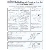 Fisher Price Mattel Sesame Street Radio Control 93778 Toy manual cover