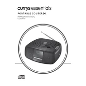 Currys Essentials CCDSTR10 manual cover