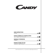 Candy FCS 201 W E manual cover