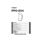 Olympus PPO-E04 manual cover