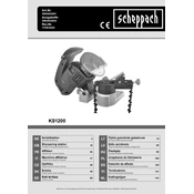 Scheppach KS1200 5903602901 Chainsaw Sharpener manual cover