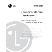 LG LDF7810BB LDF7810BB.ABPEEUS Dishwasher manual cover